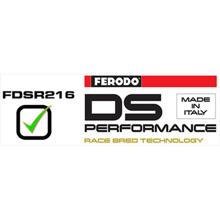 23P FE 216 / Ferodo FDSR216 (DS Performance) Sport-remblokken voor 330mm BBK