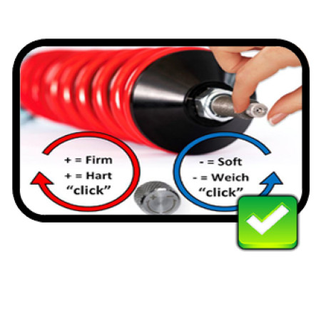 70 HR 77 / X-SPORT Premium REAR SHOCKABSORBER VW CADDY 3:  70 VW 20 / 70 VW 21 / 70 VW 22 / 70 VW 23  (1 Pcs.)